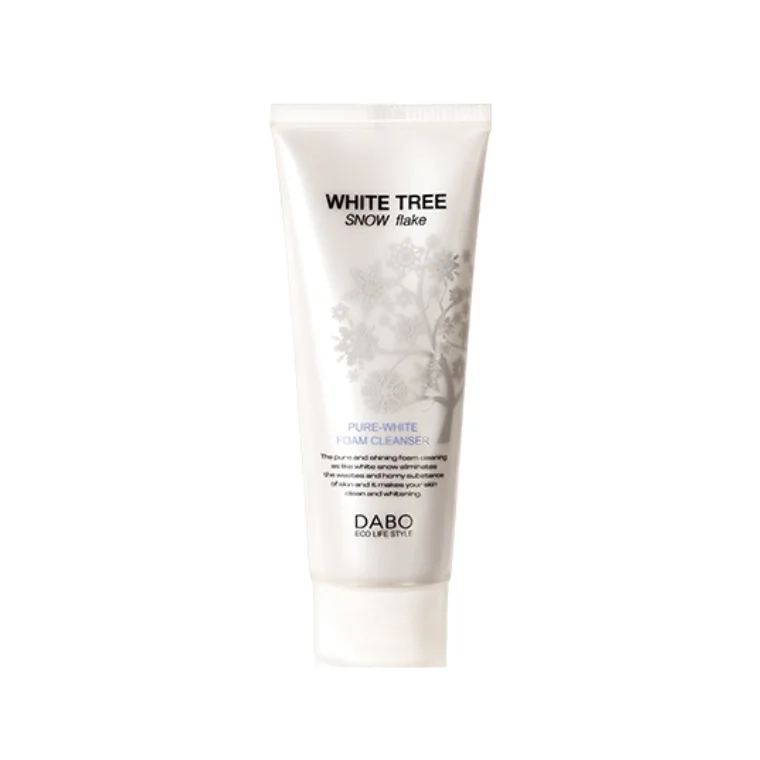 Dabo White Tree Snow Flake Pure White Foam Cleanser (150ml)