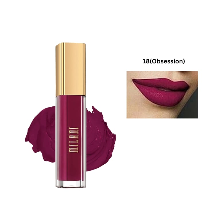 Milani Amore Matte Lip Creme-Shade #18 Obsession (6gm)