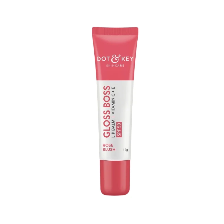 Dot & Key Gloss Boss Tinted Lip Balm SPF 30 #Rose Blush (12gm)