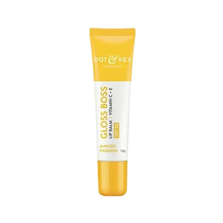 Dot & Key Gloss Boss Vitamin C + E Lip Balm SPF 30 #Mango Passion (12gm)