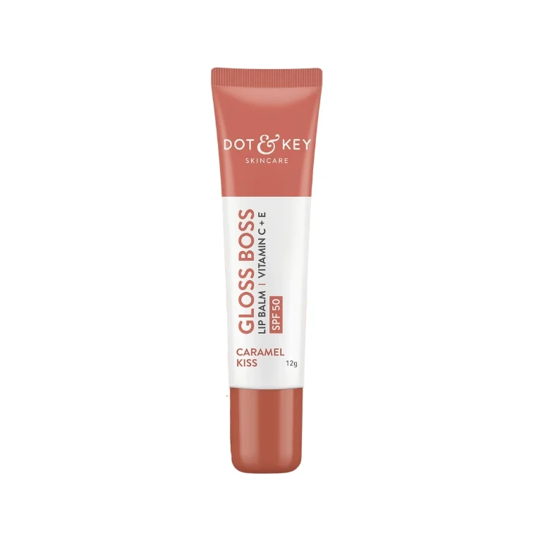 Dot & Key Gloss Boss Lip Balm Spf 30 #Caramel Kiss (12gm)