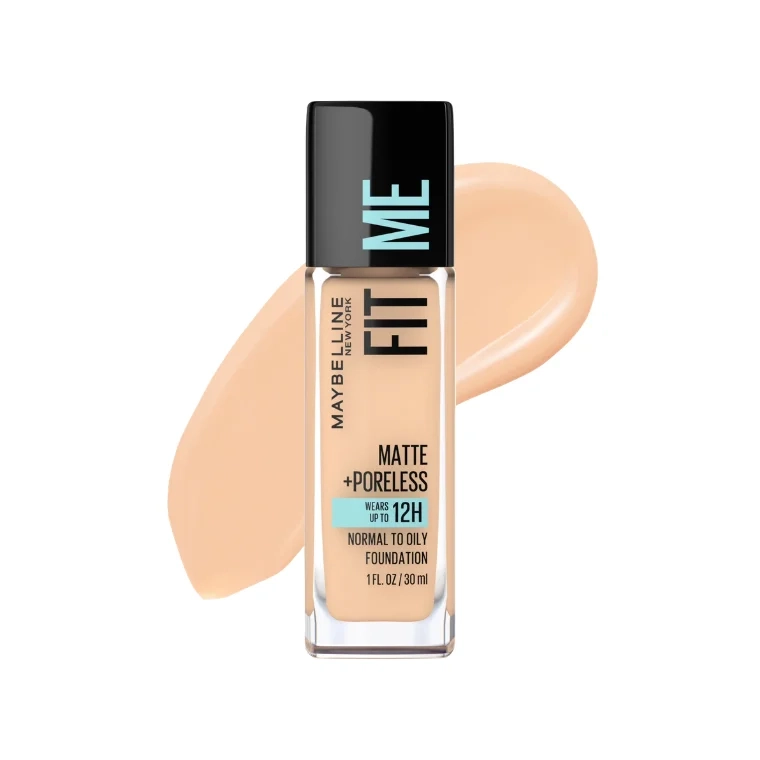 Maybelline Fit Me Matte + Poreless Liquid Foundation #120 Classic Ivory (30ml)