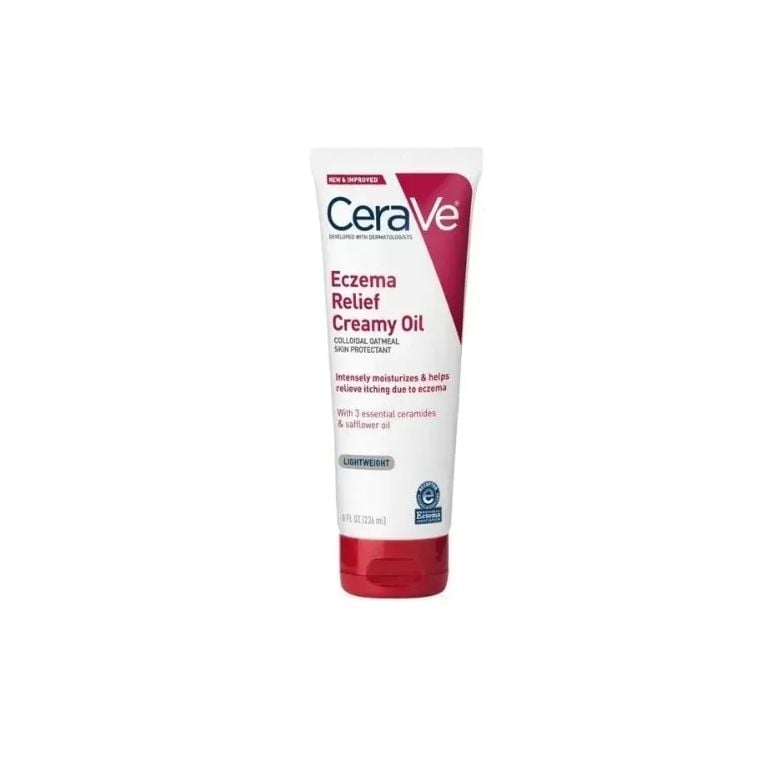 Cerave Eczema Creamy Oil For Dry Eczema Prone Skin Lightweight (236ml)