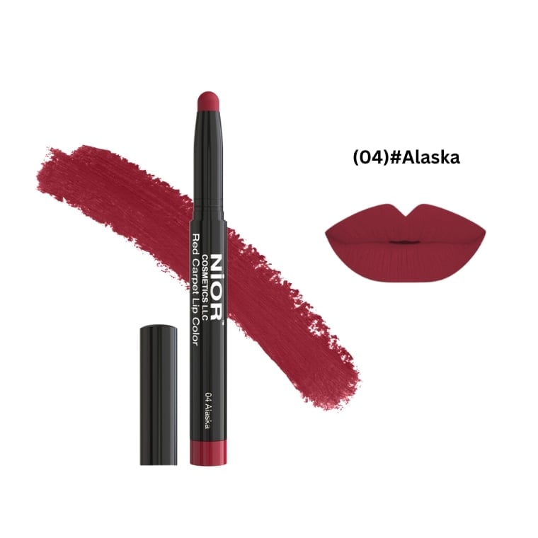 Nior Red Carpet Lip Color-(04)#Alaska (1.4gm)