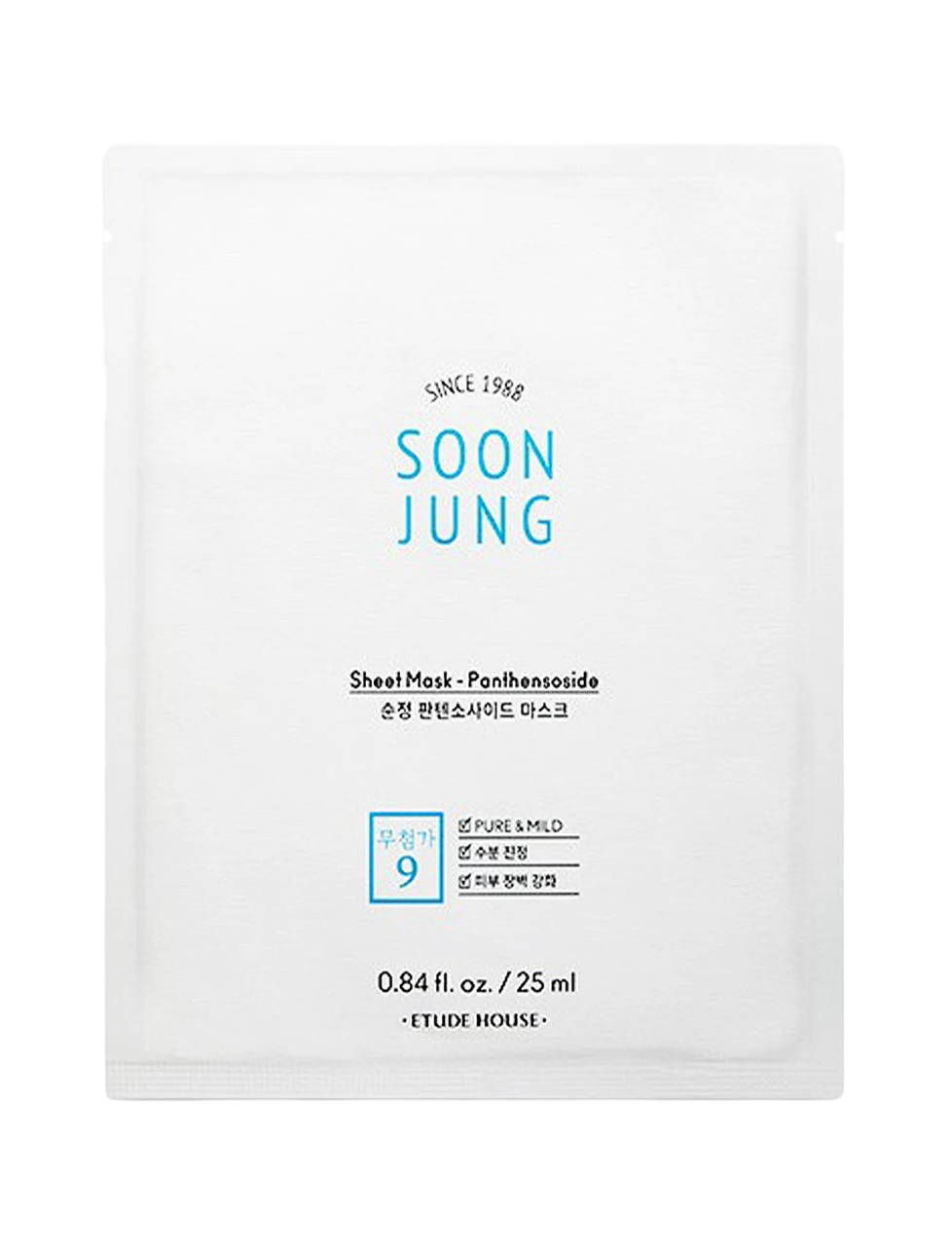 Etude SoonJung Panthensoside Sheet Mask (22ml)
