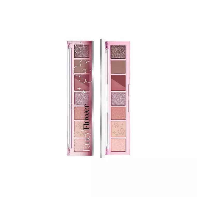 Peripera All Take Mood Palette #08 Burgundy Peach Flower