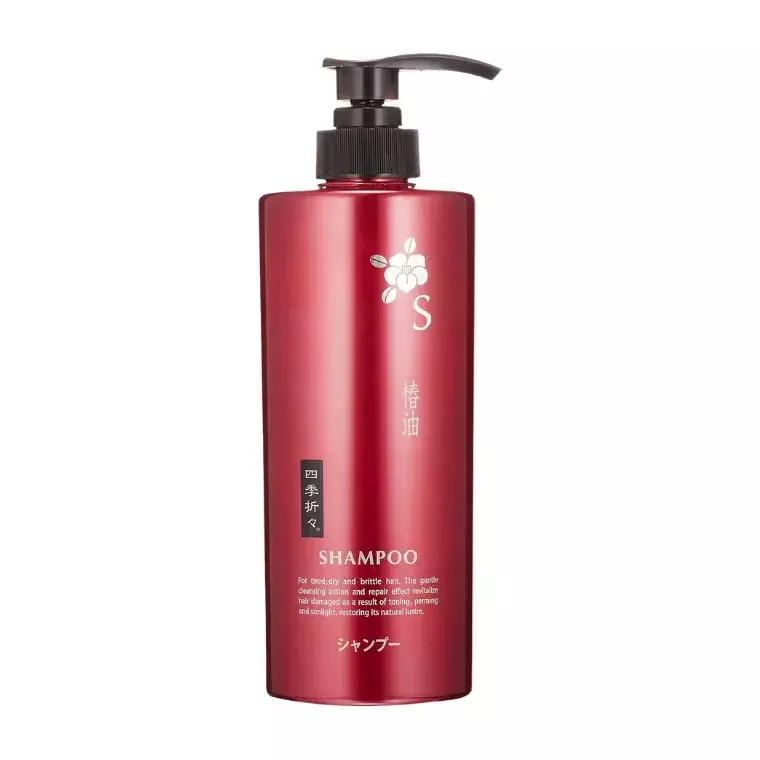 Kumano Yushi Four Seasons Camellia Oil Shampoo (600ml)