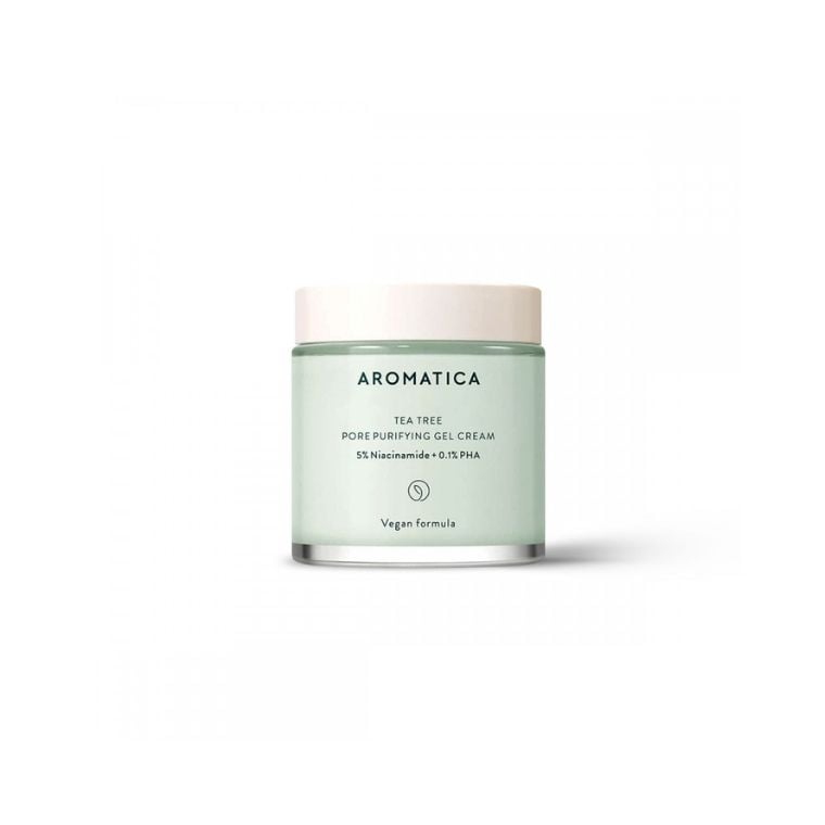 Aromatica Tea Tree Pore Purifying Gel Cream 5% Niacinamide + 0.1% PHA (100ml)