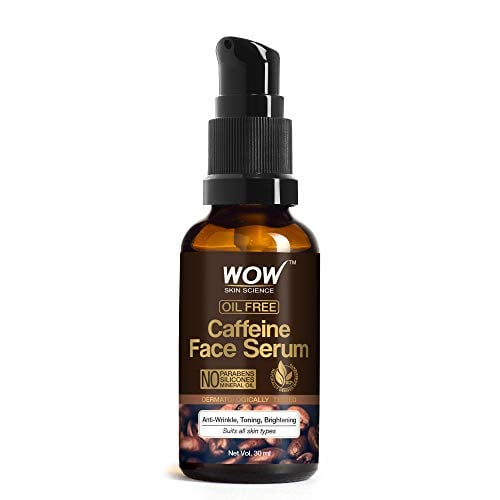Wow Skin Science Oil Free Caffeine Face Serum (30ml)