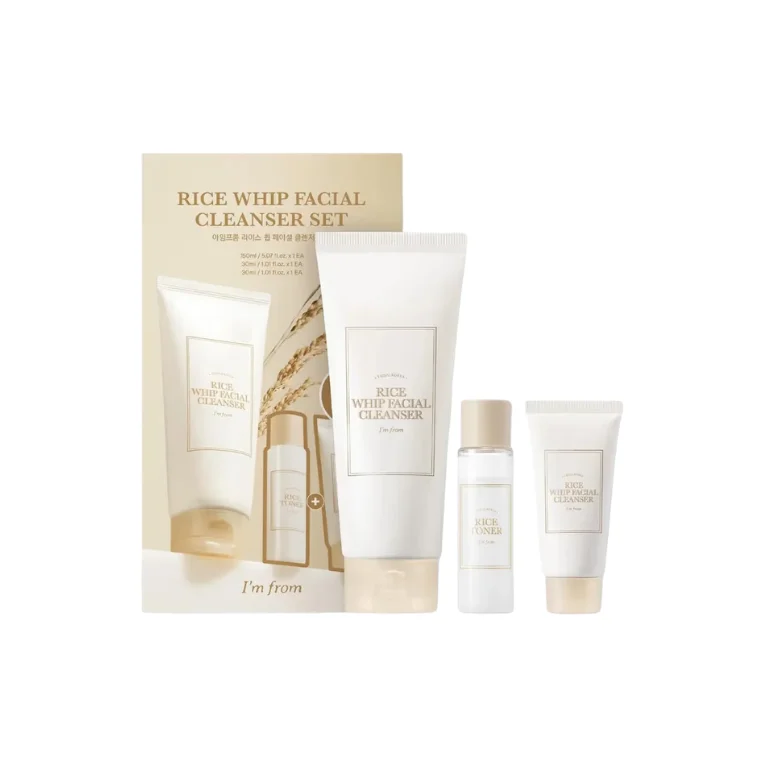 I'm From Rice Whip Facial Cleanser Set