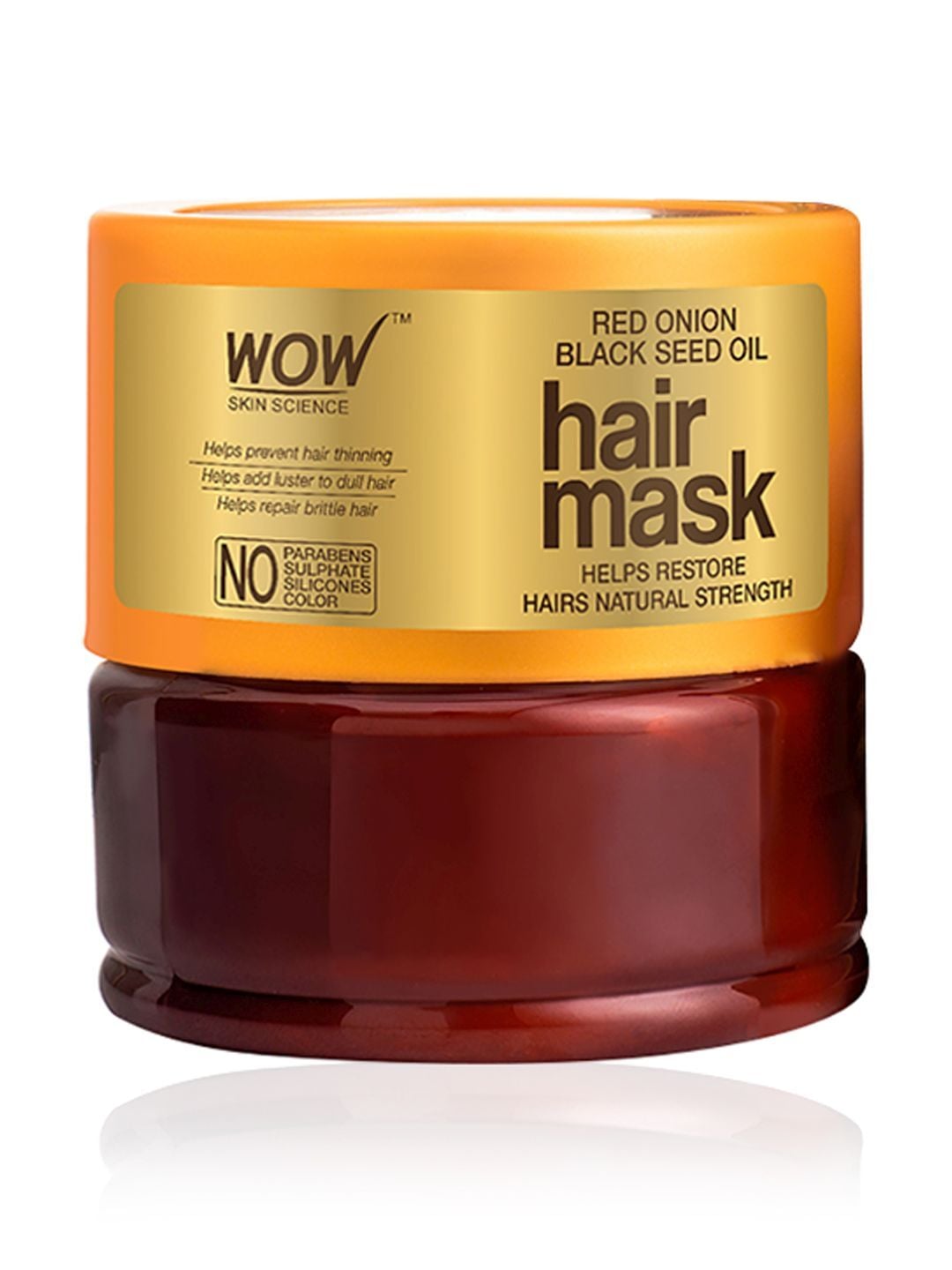 Wow Skin Science red Onion Black Seed Oil Hair Mask (200ml) (2023-10-01)