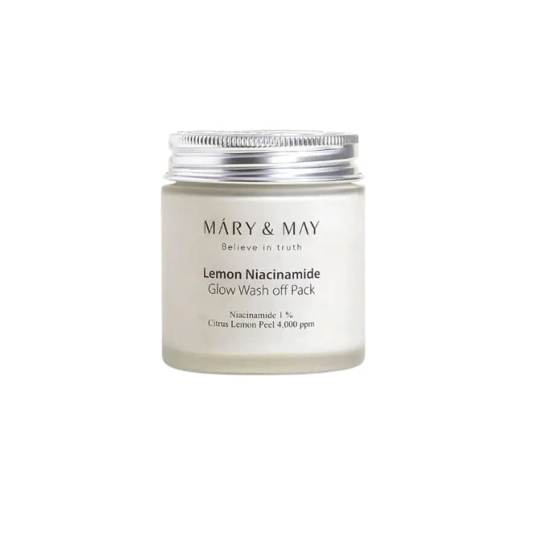 Mary&May Vegan Lemon Niacinamide Glow Wash off Pack (125gm)
