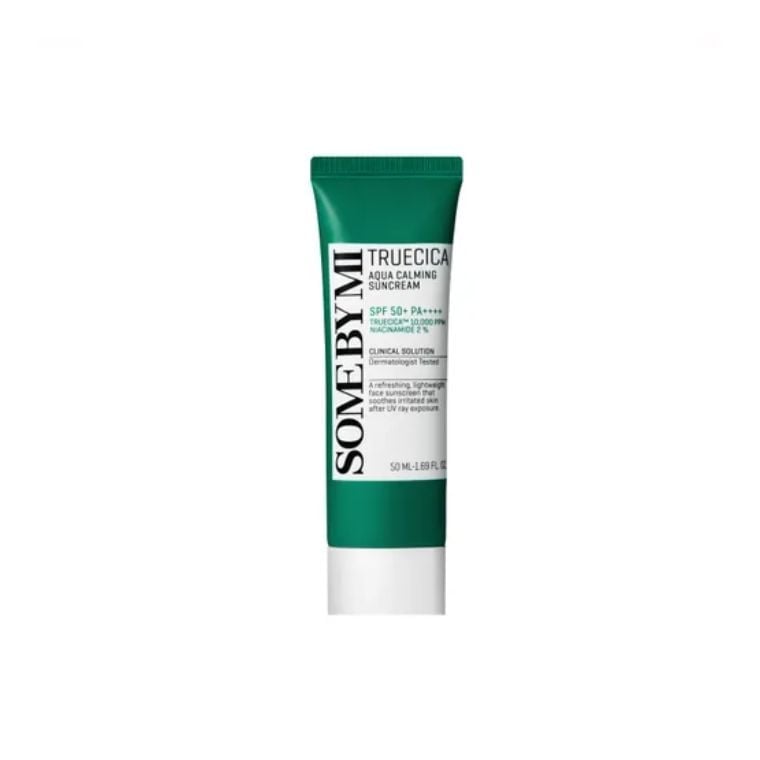 Some By Mi Truecica Aqua Calming Suncream Spf 50+pa++++ (50ml)