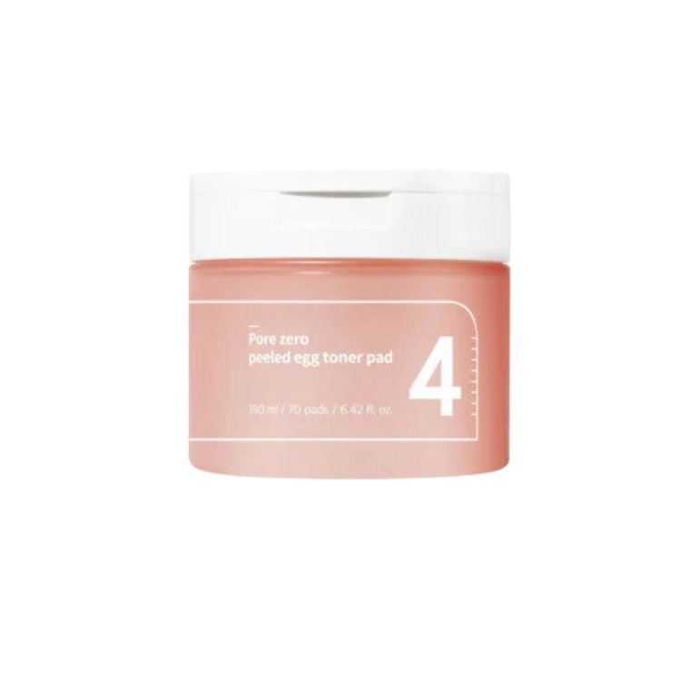 Numbuzin No.4 Pore Zero Peeled Egg Toner Pad (190ml)