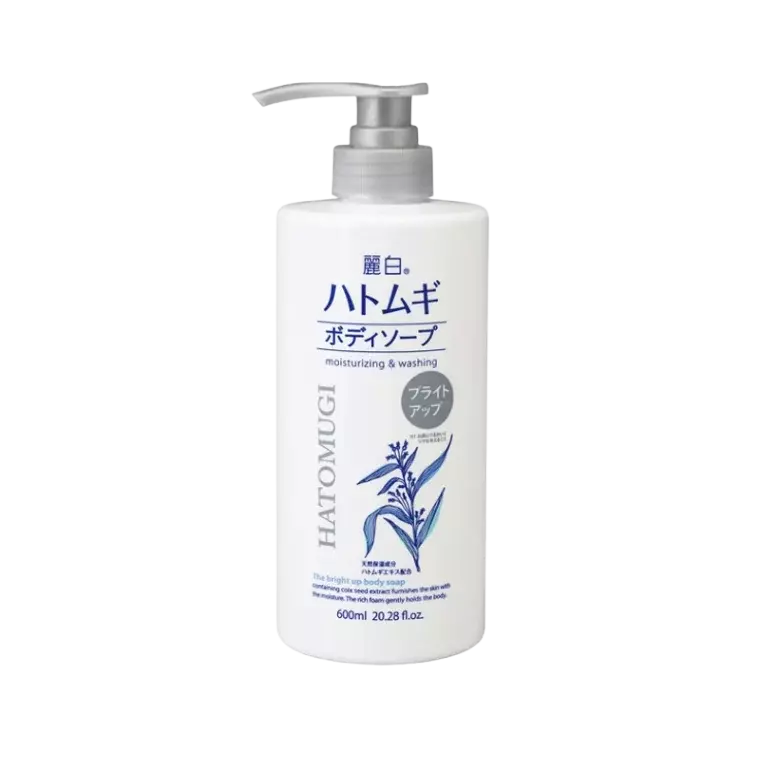 Kumano Reihaku Hatomugi Bright Up Body Soap (600ml)