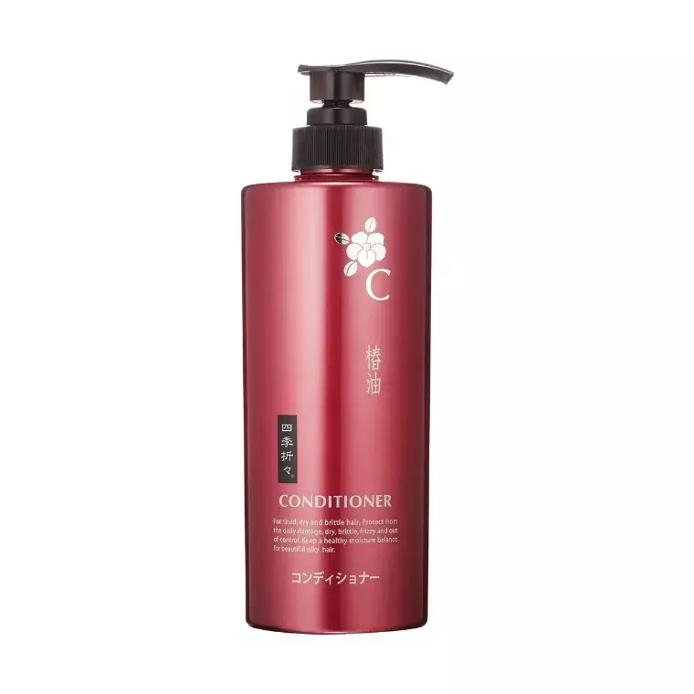 Kumano Yushi Four Seasons Camellia Oil Conditioner (600ml)