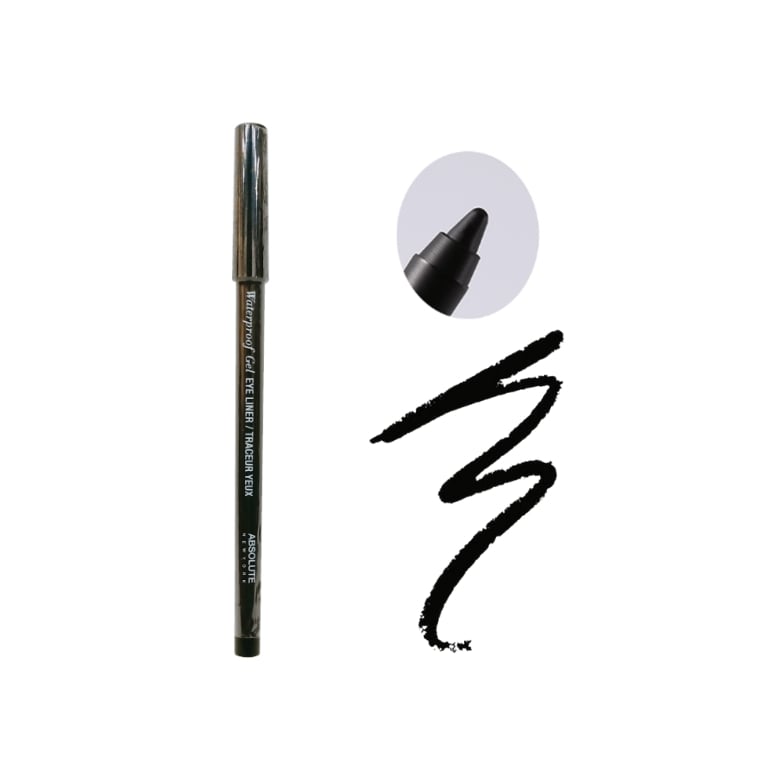 Absolute New York Waterproof Gel Eye Liner Black Kajal #78 (1.1gm)