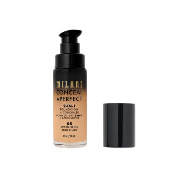 Milani Conceal+Perfect 2-In-1 Foundation+Concealer 05 Warm Beige (30gm)