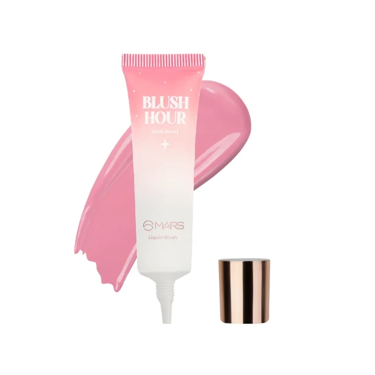 Mars Cosmetic Hour Dewy-Matte Finish Liquid Blush #03 Sunkissed (12ml)