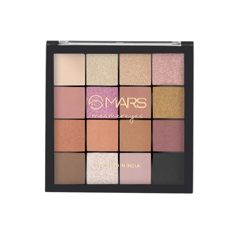 Mars Cosmetics Mesmereyes 16-Color Eyeshadow Palette #02 (20.8gm)