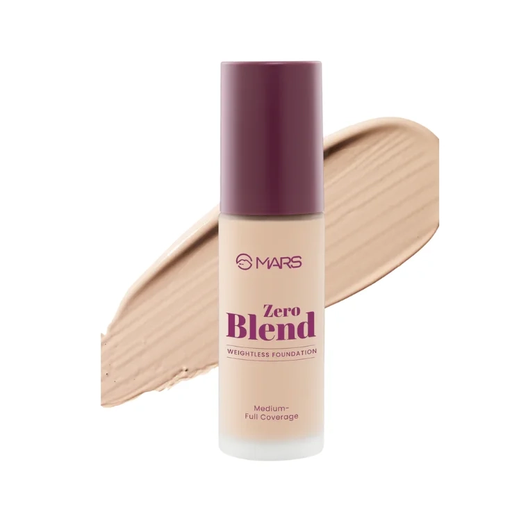 Mars Cosmetics Zero Blend Weightless Foundation #04 Almond Butter (30ml)