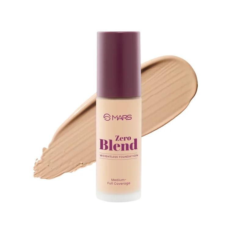 Mars Cosmetics Zero Blend Weightless Foundation #07 Caramel Glow (30ml)