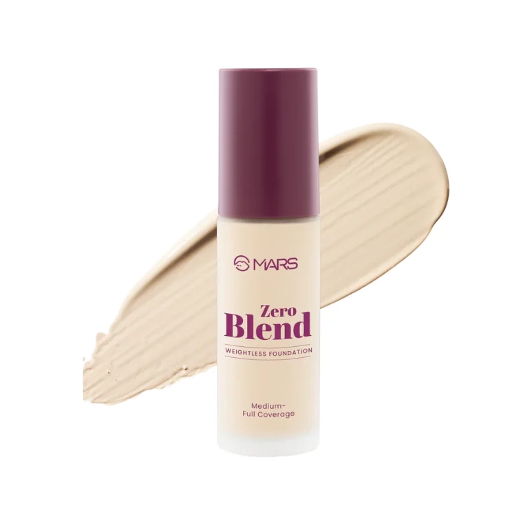 Mars Cosmetics Zero Blend Weightless Foundation #02 Shell Coconut (30ml)