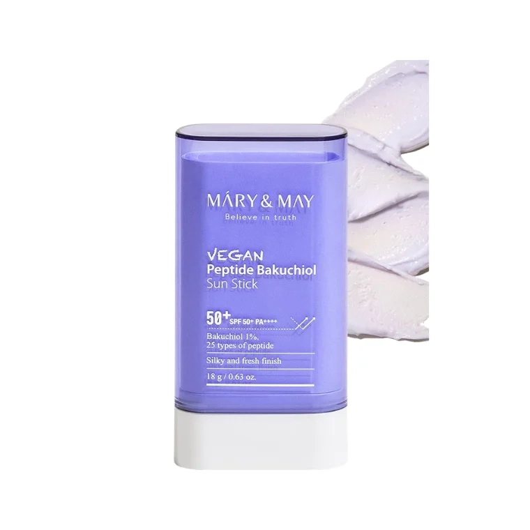 Mary&May Vegan Peptide Bakuchiol Sun Stick SPF50+ PA++++(18gm) (2026-04-21)