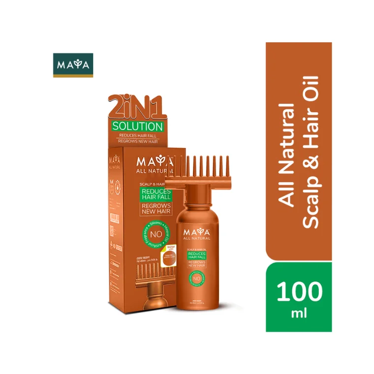 Maya All Natural Scalp and Hair Oil (100ml)