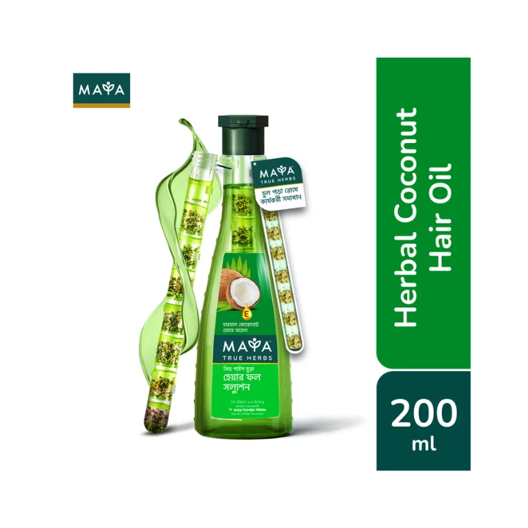 Maya True Herbs Herbal Coconut Hair Oil (200ml)