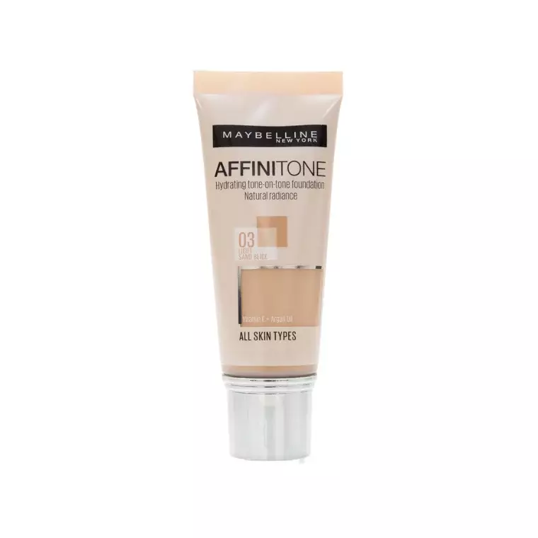 Maybelline New York Affinitone Foundation #03 Light Sand Beige (30ml)