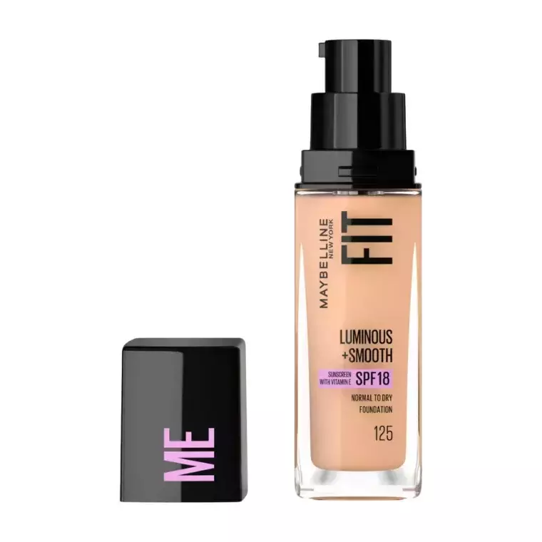 Maybelline Fit Me Luminous + Smooth Foundation SPF18 #125 Nude Beige (30ml)