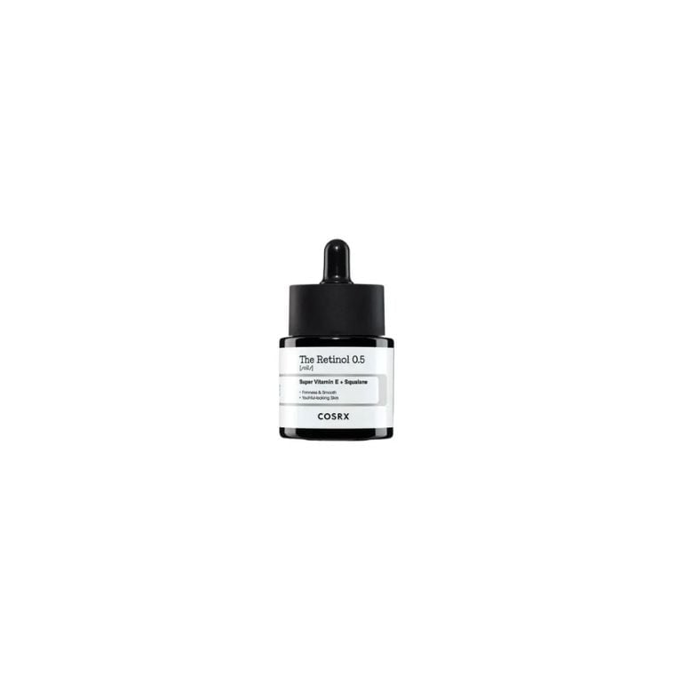 Cosrx Retinol 0.5% With Super Vitamin E + Squalene Oil (20ml)