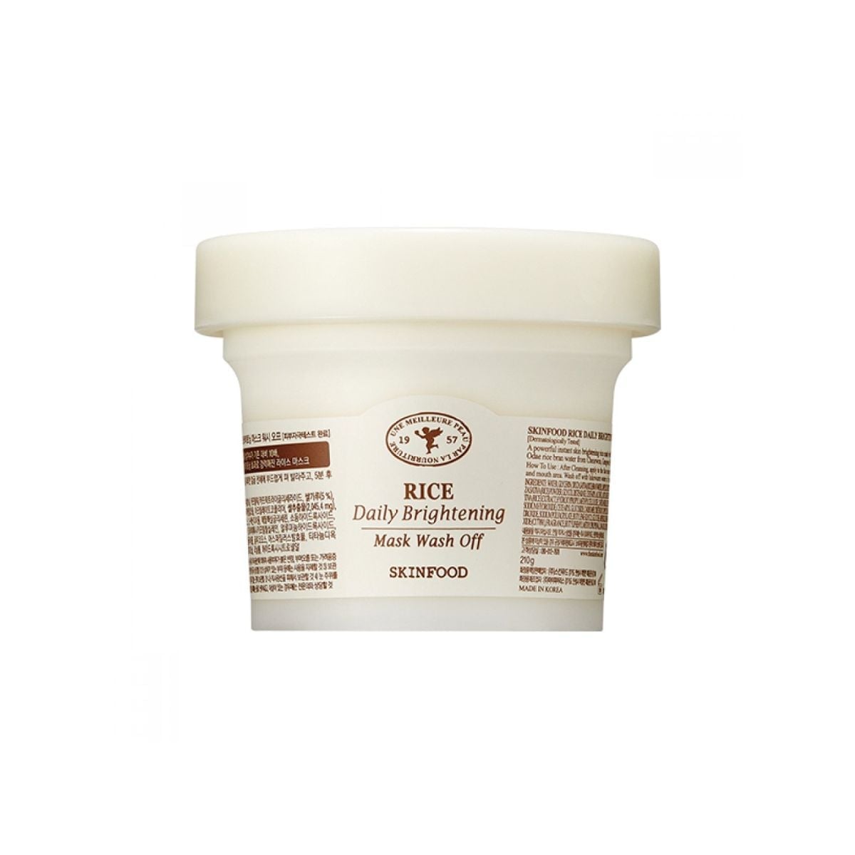 Skinfood Rice Daily Brightening Mask Wash Off (210gm)