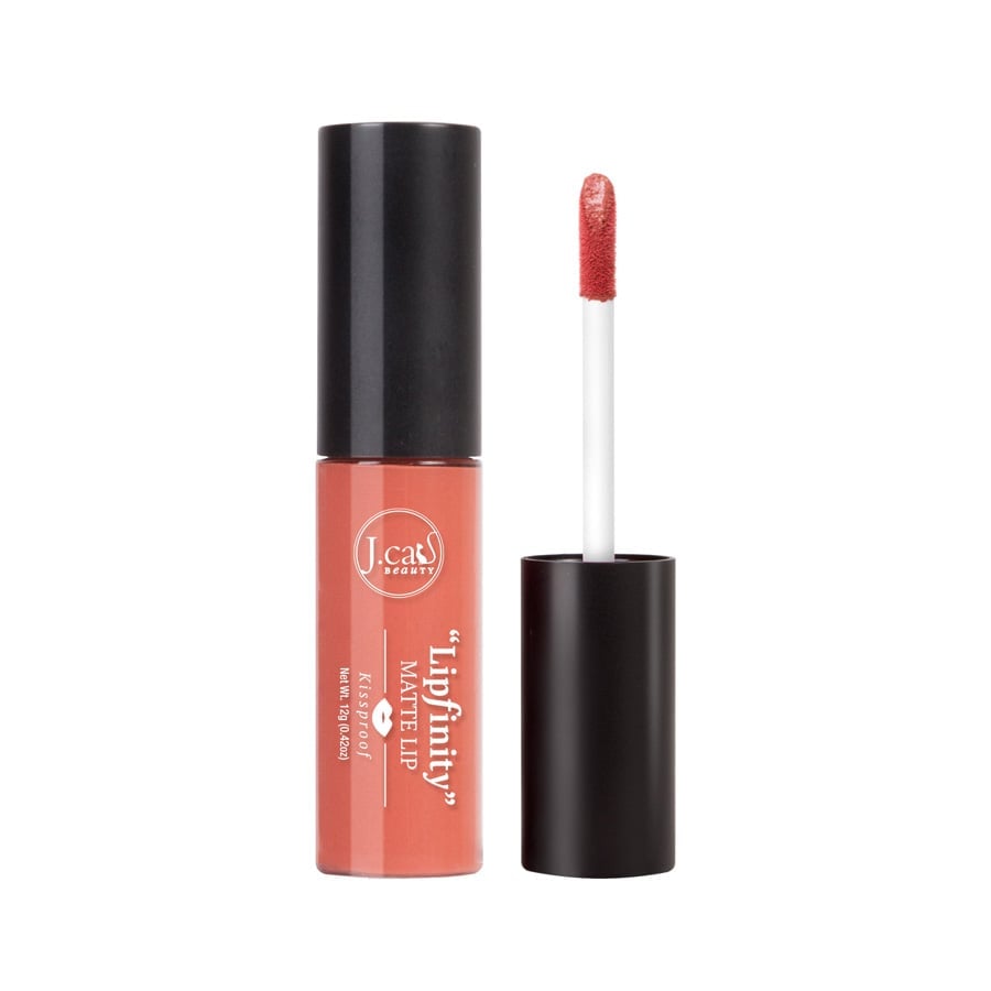J Cat Lipfinity Matte Lip Kissproof Liquid Lipstick 123