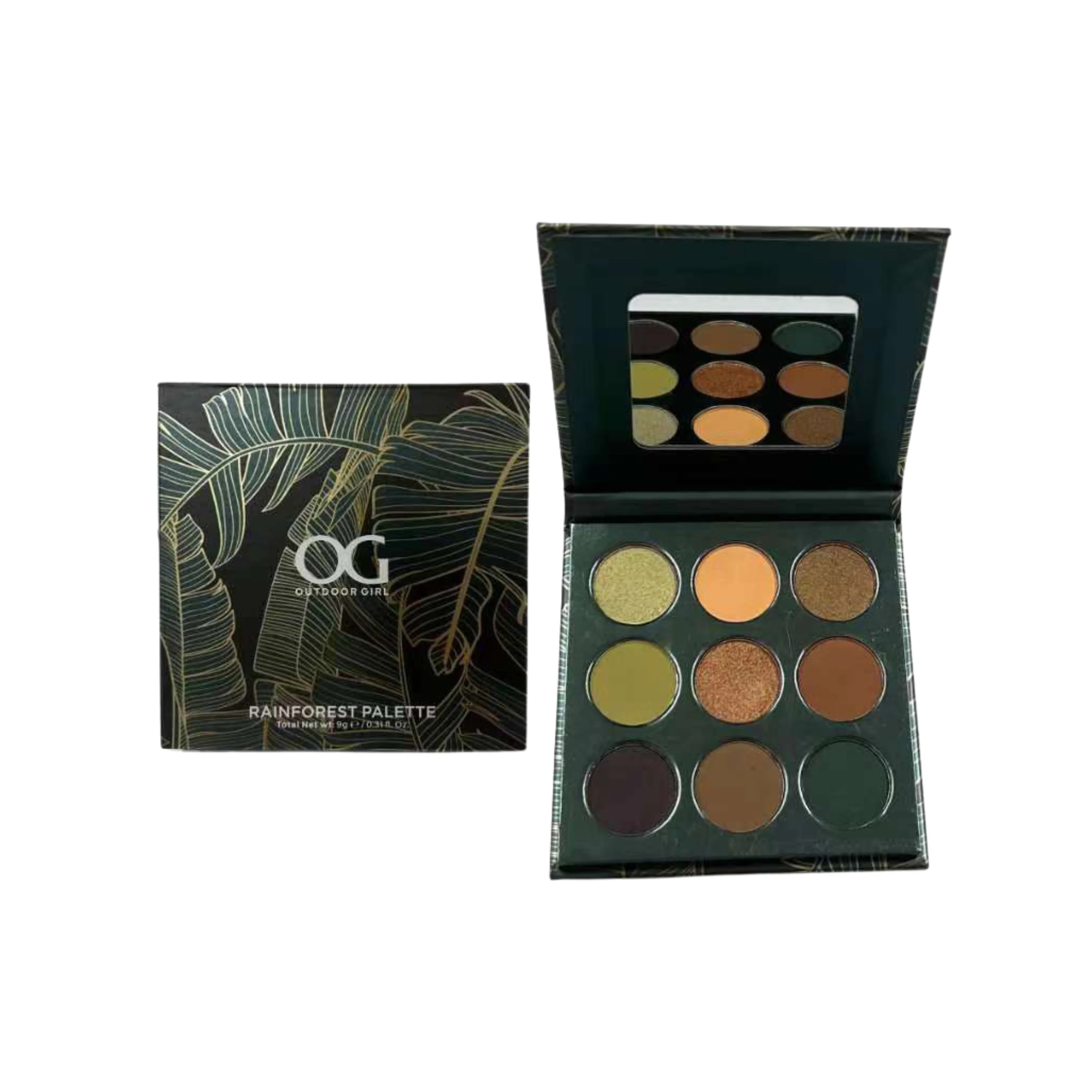 OG tropical rainforest eyeshadow palette (9gm)