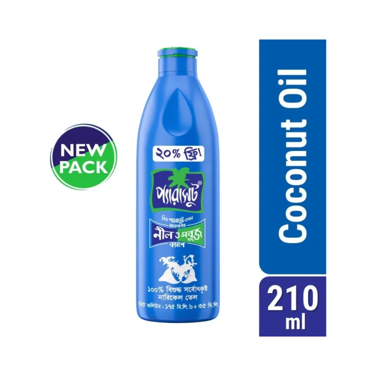 Parachute Coconut Oil (200ml) 10ml FREE