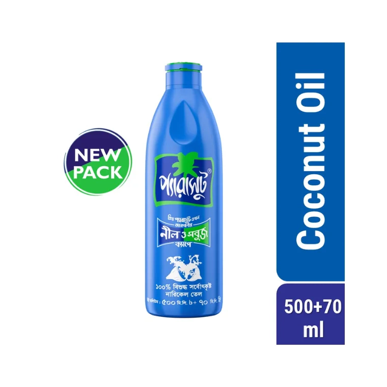 Parachute Coconut Oil (500ml + 70ml)
