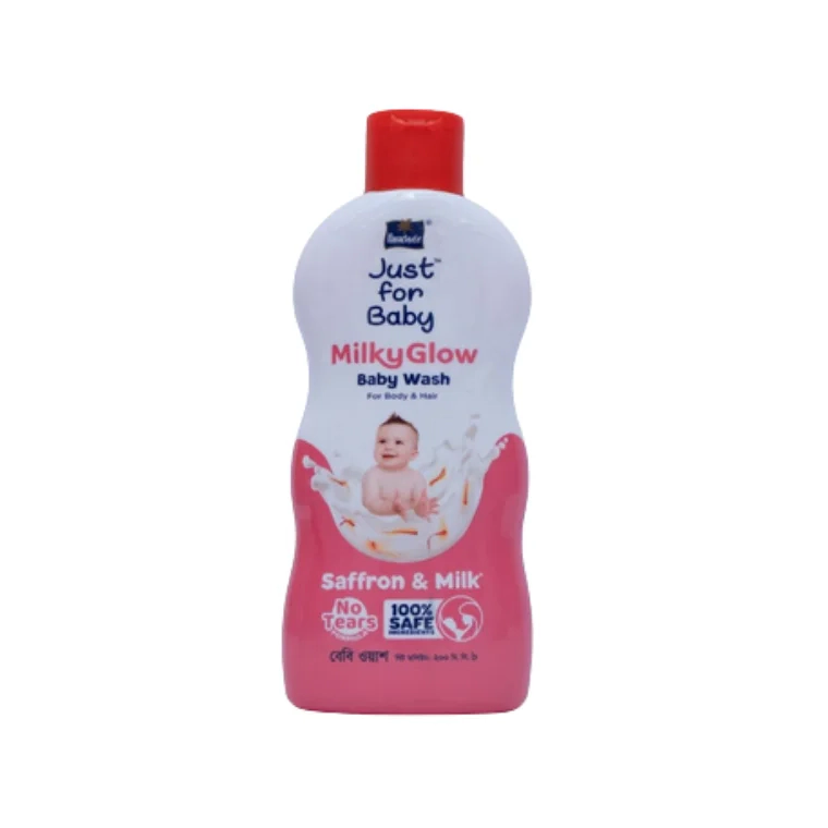 Parachute Just For Baby Milky Glow Wash (200ml)
