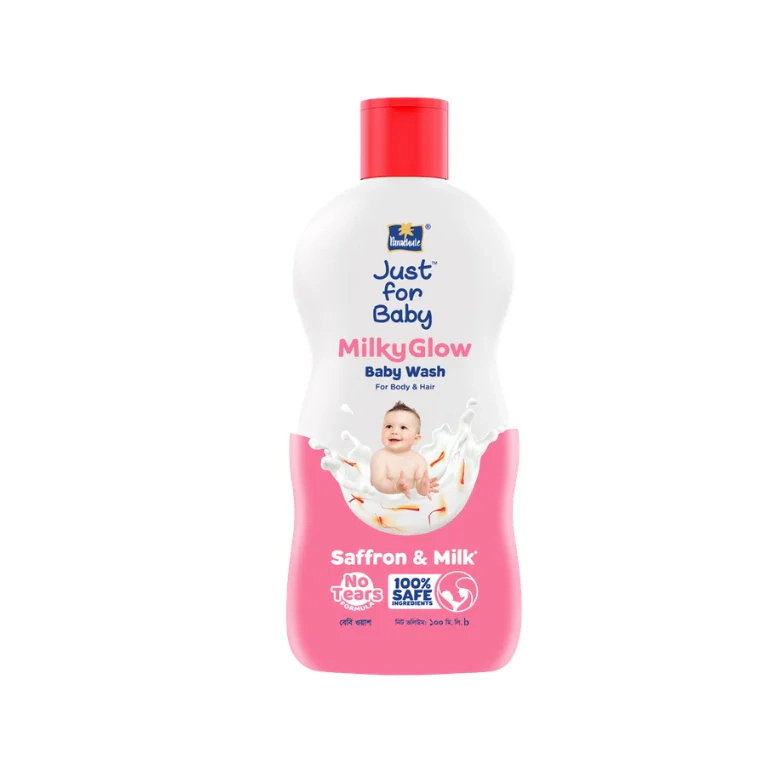 Parachute Just For Baby Milky Glow Wash (100ml)