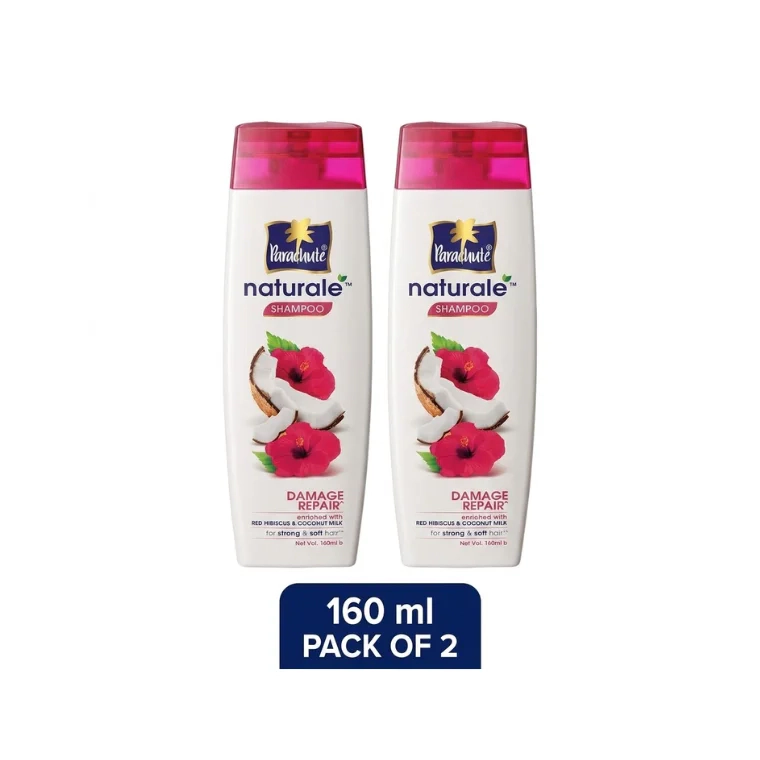 Parachute Naturale Damage Repair Shampoo (160ml) Pack of 2