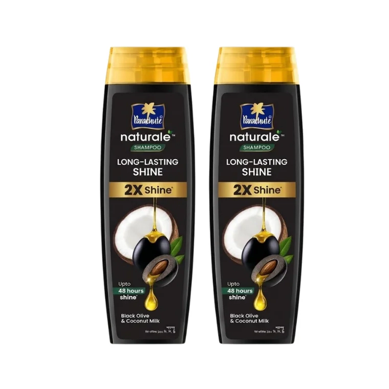 Parachute Naturale Long Last Shine Shampoo (160ml) Pack of 2