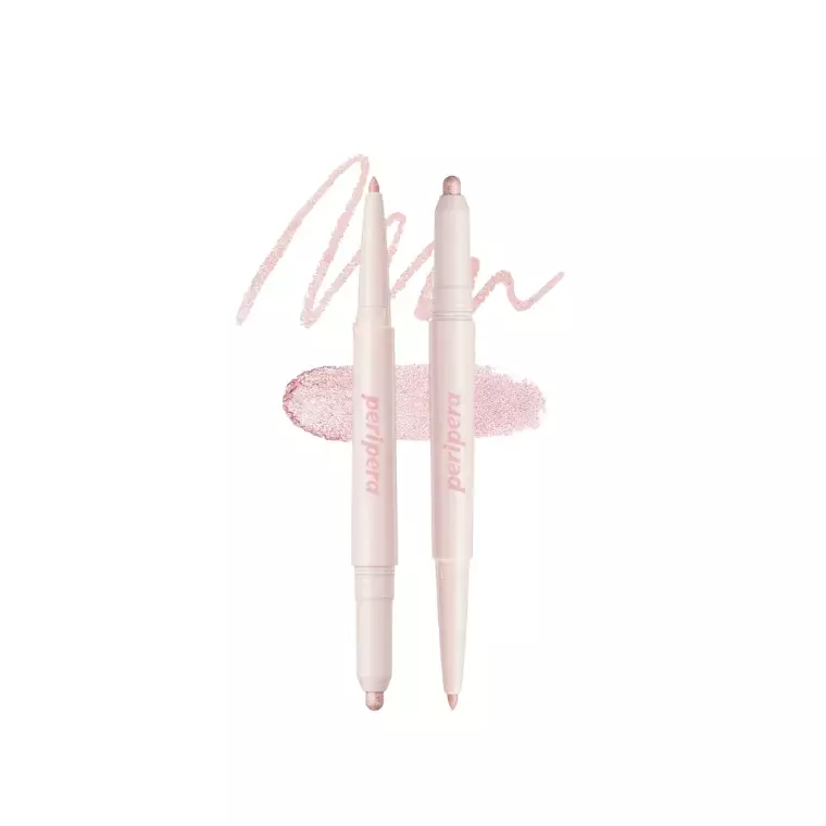 Peripera Sugar Twinkle Duo Eye Stick #03 Glimmering Pink (0.78gm) (2026-08-17)