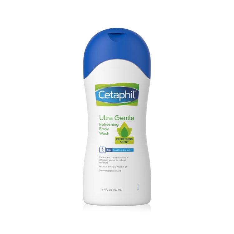 Cetaphil Ultra Gentle Refreshing Body Wash (500ml)