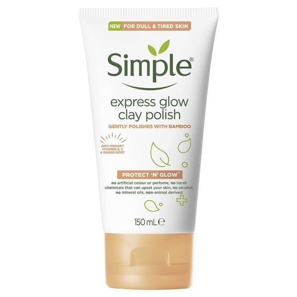 Simple Express Glow Clay Polish (150ml)