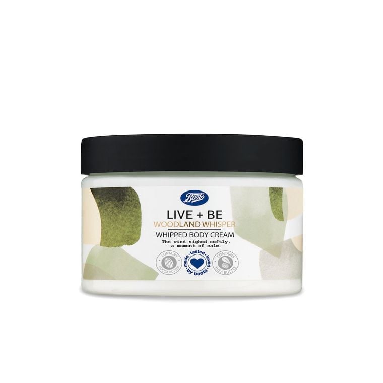Boots Live + Be Woodland Whisper Body Souffle (300ml)