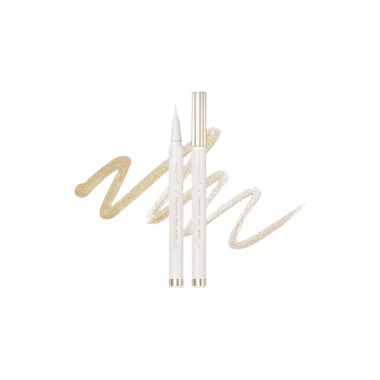 Rom&nd Twinkle Pen Liner #02 Golden Wave (0.5gm) (2026/7/10)