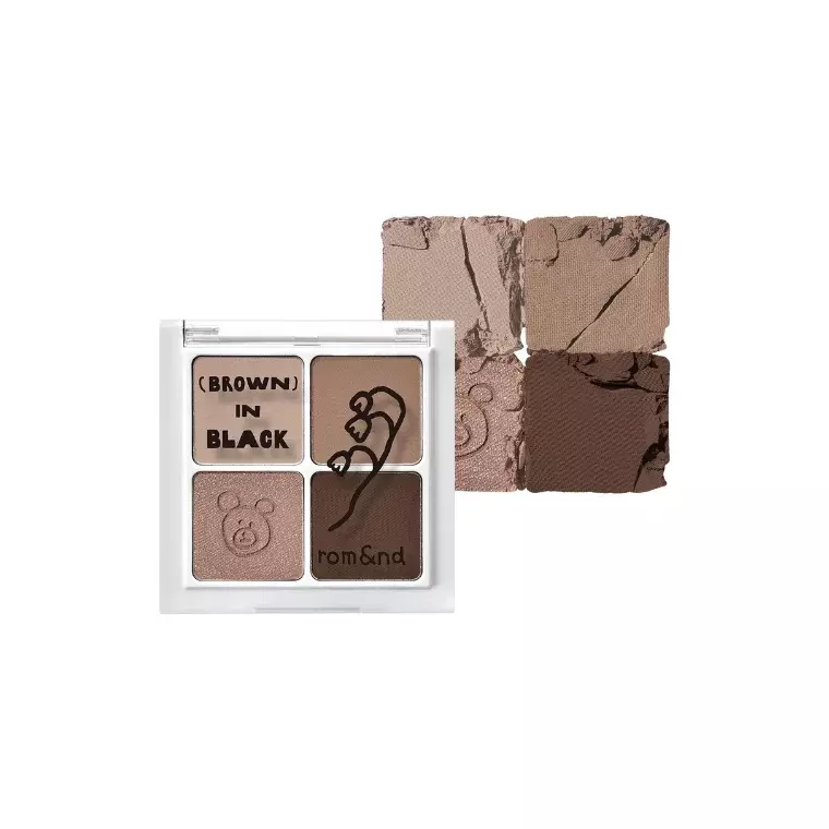 Rom&nd Better Than Eyes Eyeshadow- B01 Buckwheat Flower in Black (6gm)