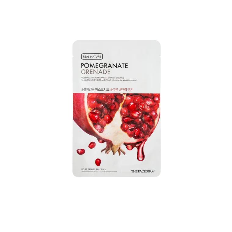 The Face Shop Real Nature Pomegranate Face Mask (20gm)