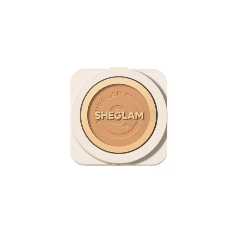 SHEGLAM Skin Focus High Coverage Powder Foundation - Honey